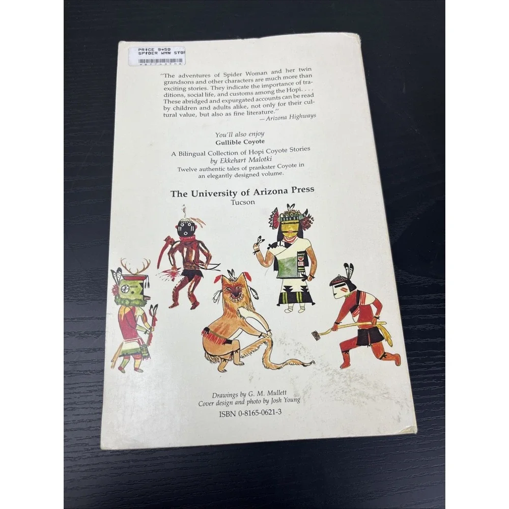 Spider Woman‎ Stories Legends of the Hopi Indians Native American Folklore Book